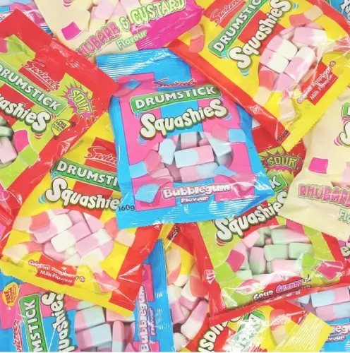 Bags of Drumstick Squashies